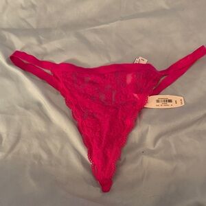 Victorias Secret Vstring in Vibrant Pink